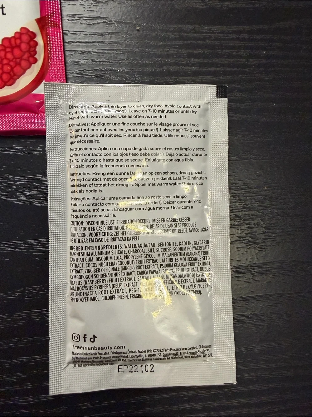 Paint on face masks